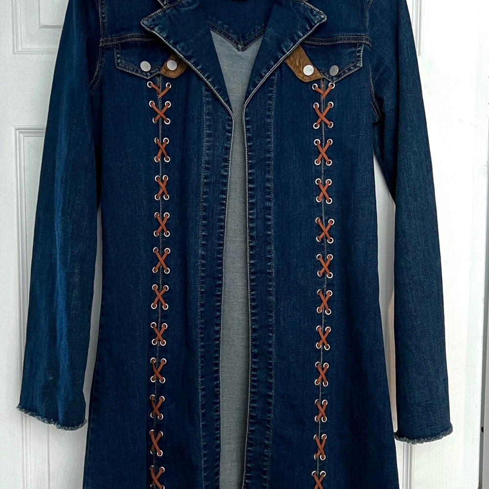 Scully Dark Blue Denim Jacket